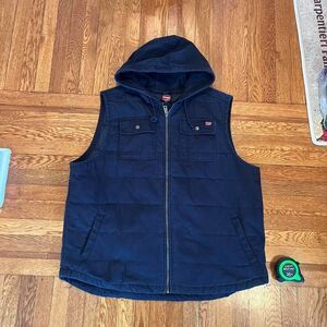 y2k‎ oversized workwear wrangler vest
